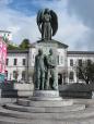The Lusitania Memorial in Cobh, County Cork