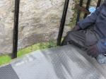 The Blarney Stone atop Blarney Castle