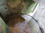 Spiral stairs inside Blarney Castle