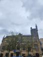 Gothic Guildhall in Derry-Londonderry, Northern Ireland