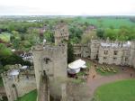 View from the Warwick Castle tower