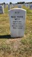 Debi's mother's  grave at Fort Sam Houston National Cemetery