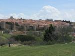 Ávila‎, best known for its intact medieval city walls