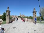 Ancient Roman bridge into Salamanca