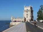 Belém Tower, this fortress was originally set in the middle of the river