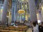 Inside the la Sagrada Família