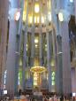 Inside the la Sagrada Família