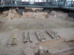 Ancient Roman ruins found under the market square in Barcelona