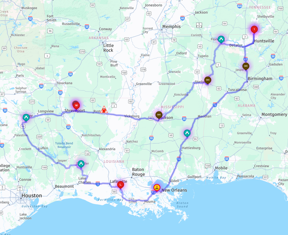 Trip Map